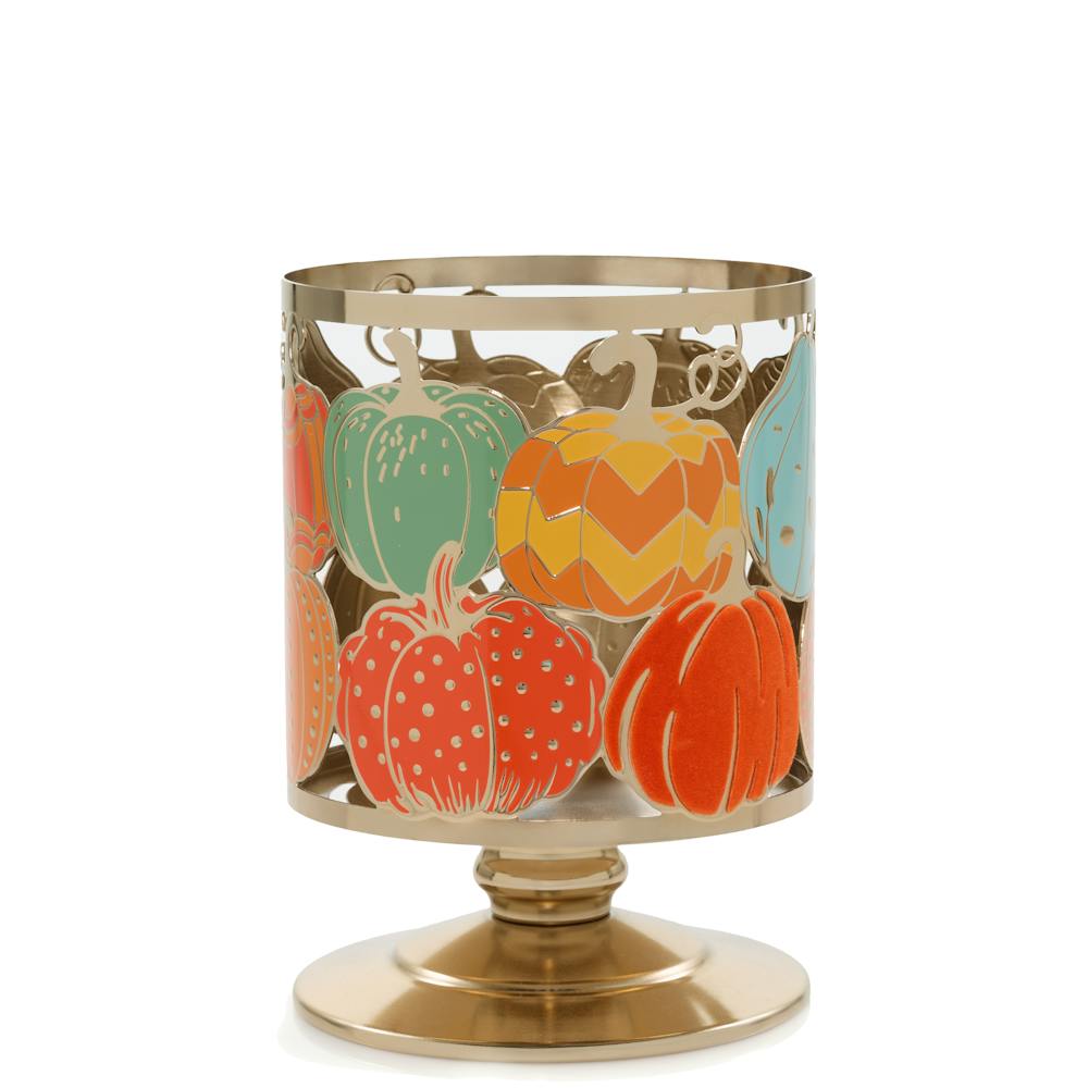 Fall Gourds Metal Holder